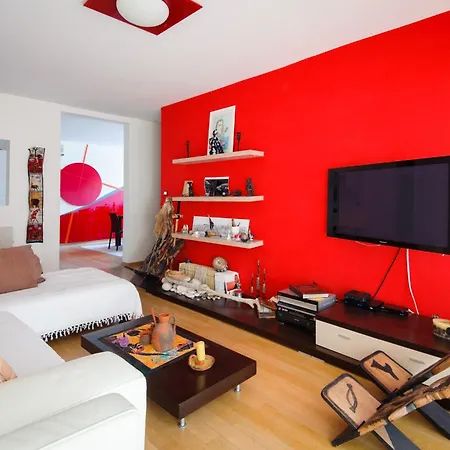 公寓 Comfort Family With Balcony And Sea View *